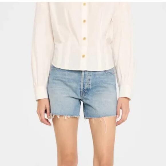 Mother Leap At The Chance Long Fray Skipper Shorts 31 - Picture 15 of 16